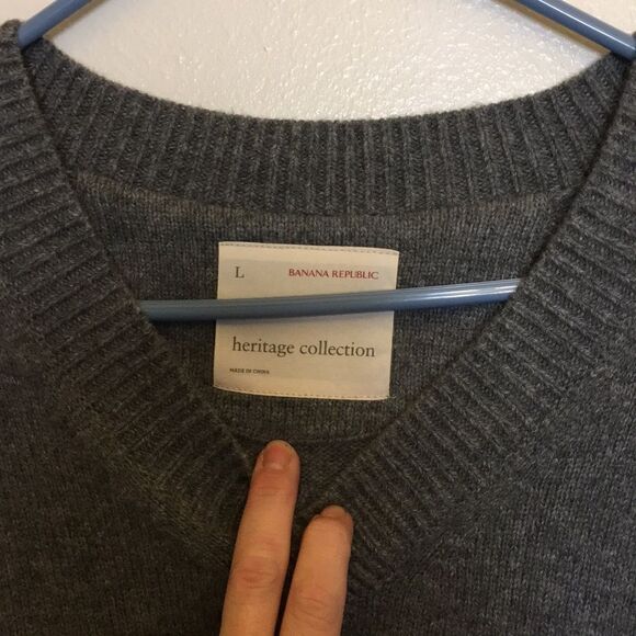 Banana Republic Heritage Collection Sweater Lg - Picture 2 of 8